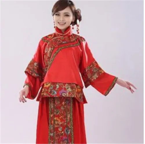 新娘唐装发型图片2017款  新娘穿唐装扎什么发型好