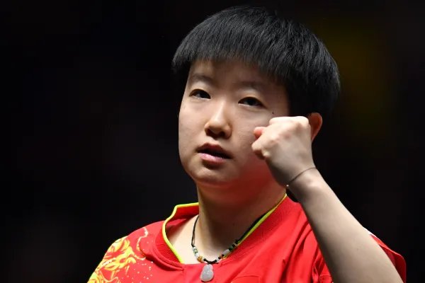 乒乓球女单世界排名