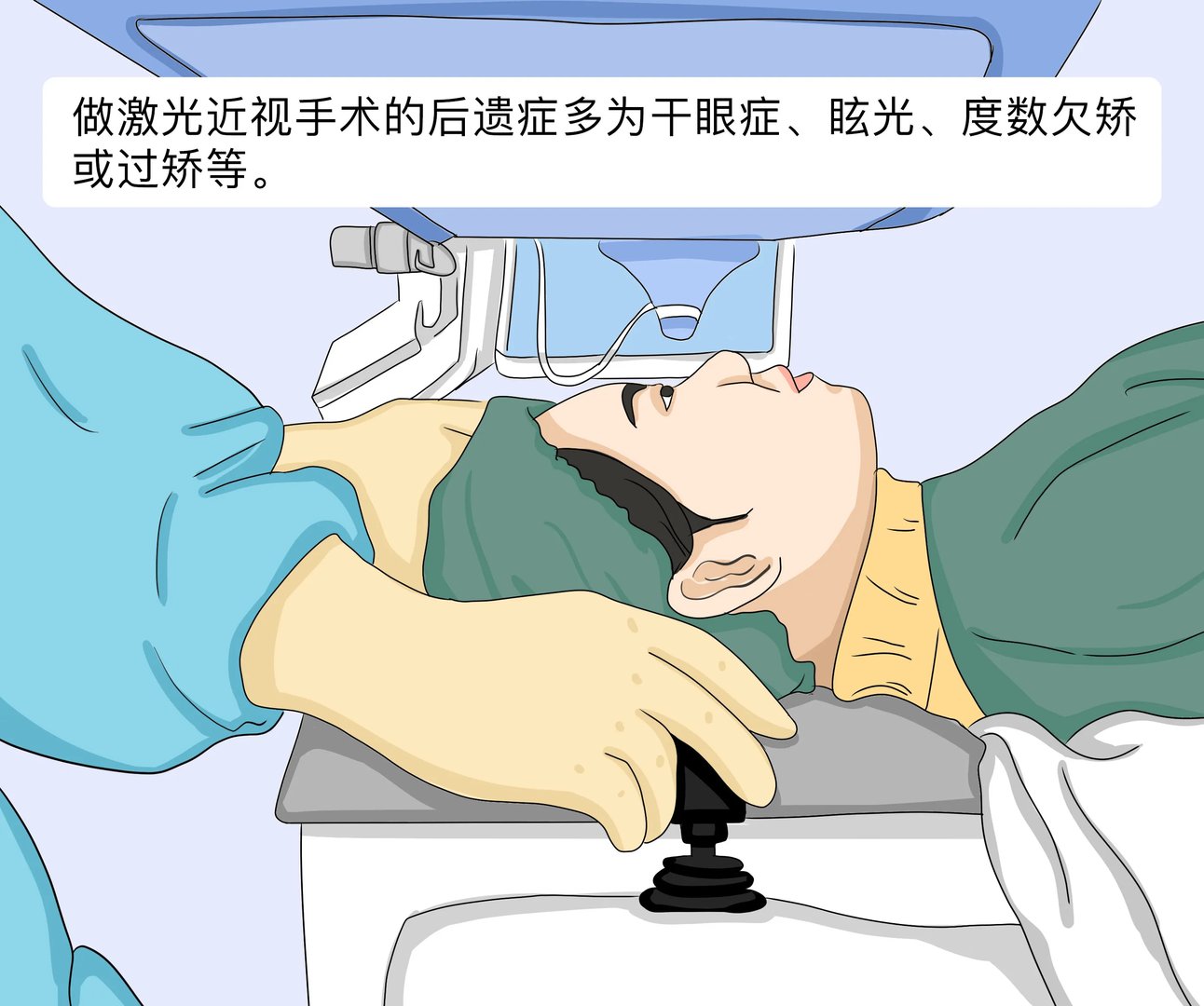 做激光近视手术有什么后遗症