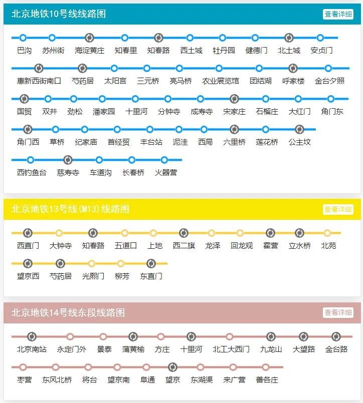 2021年北京地铁线路图高清版 北京地铁地图最新2021