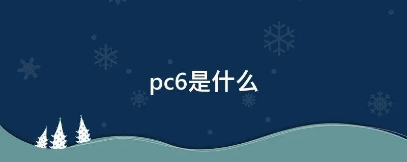 pc6是什么