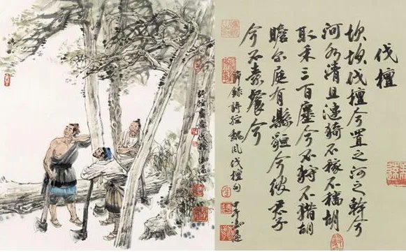 河水清且涟猗是什么意思