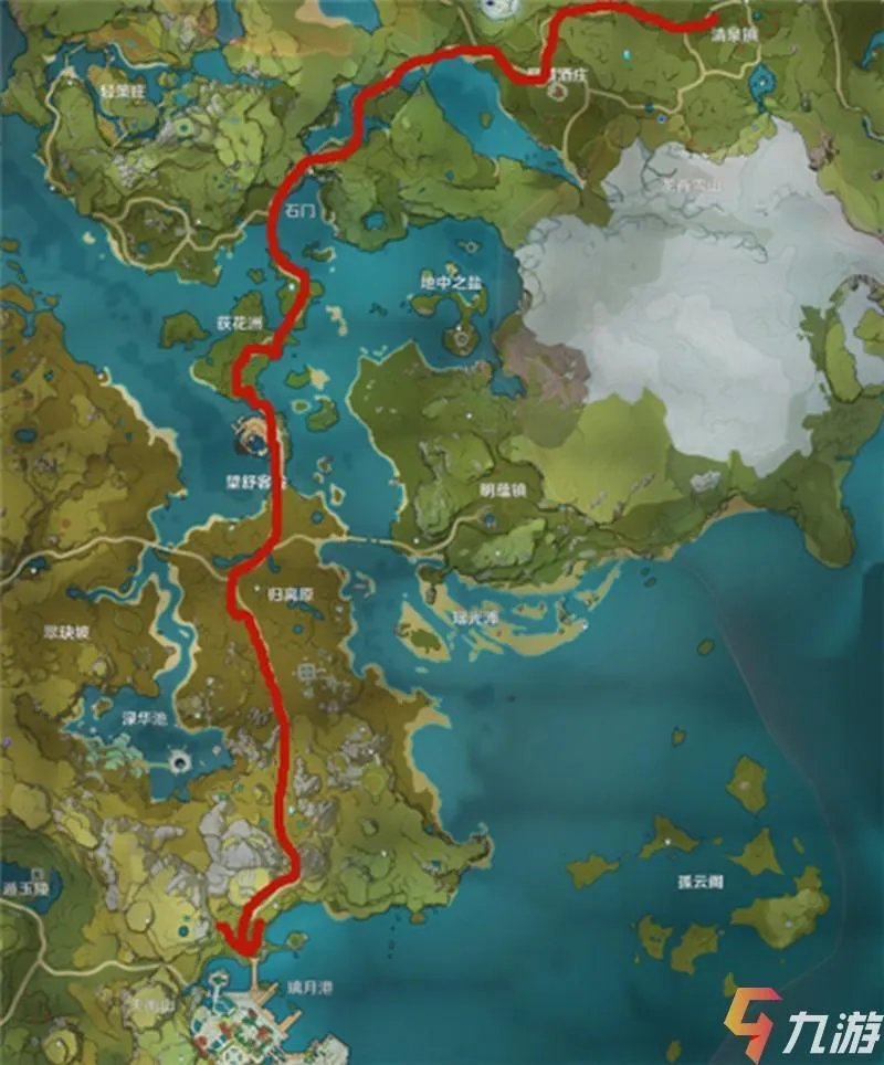原神手游璃月港怎么去 进入璃月港地图方法