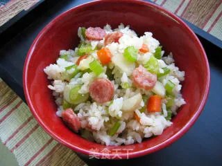 腊肠饭