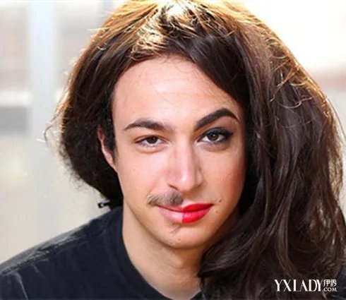 男生化妆前后对比照片曝光屌丝男也能逆袭成美女