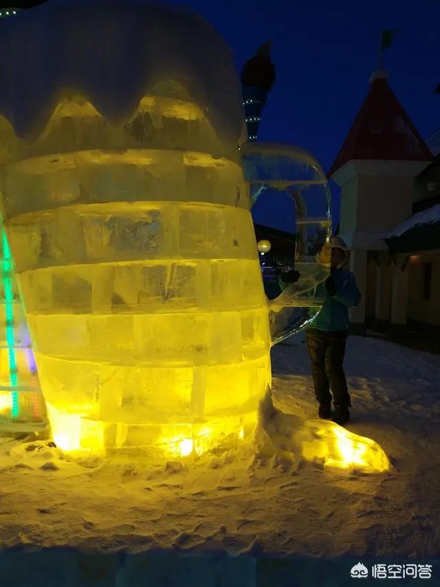 哈尔滨冰灯好看吗？