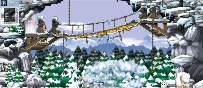 冒险岛驮狼雪人在哪打？