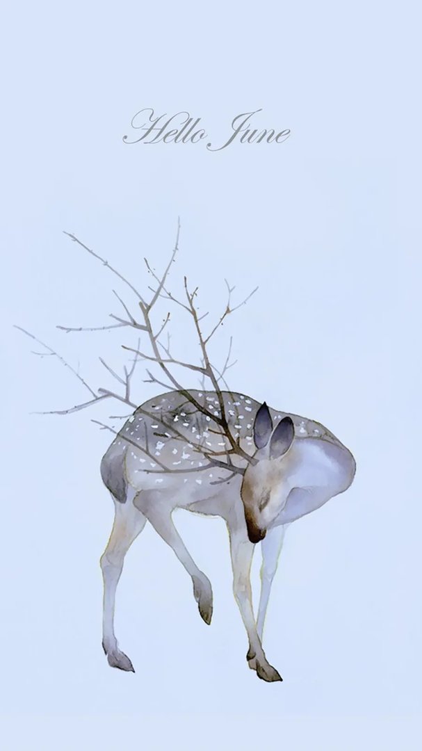 五月再见六月你好图片