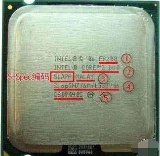 e3400 cpu参数的具体意思是什么