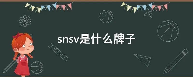 snsv是什么牌子