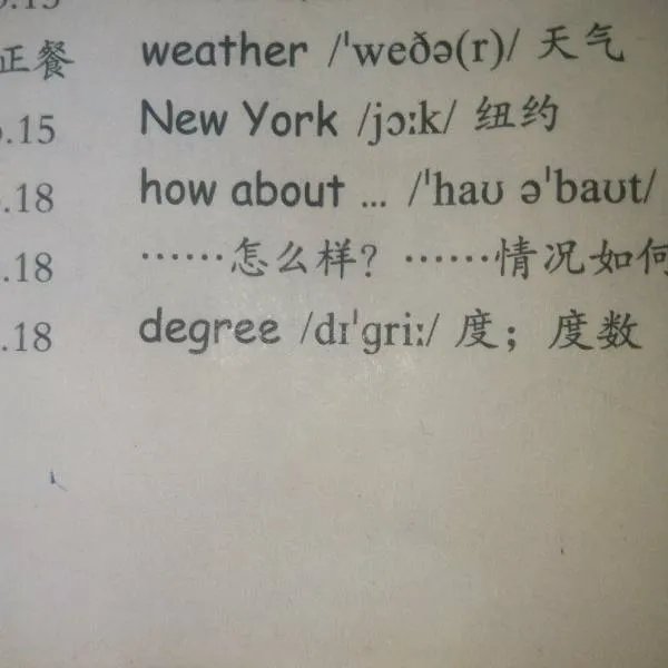 degree是什么意思