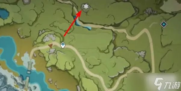 原神蒙德地灵龛位置图