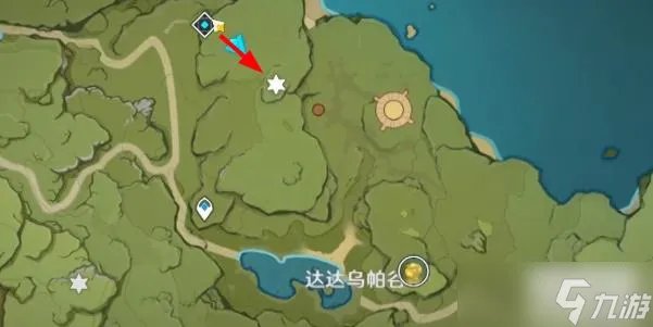 原神蒙德地灵龛位置图