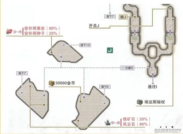 《伊苏7》全收集地图与流程攻略 武器道具入手方法及合成素材全解