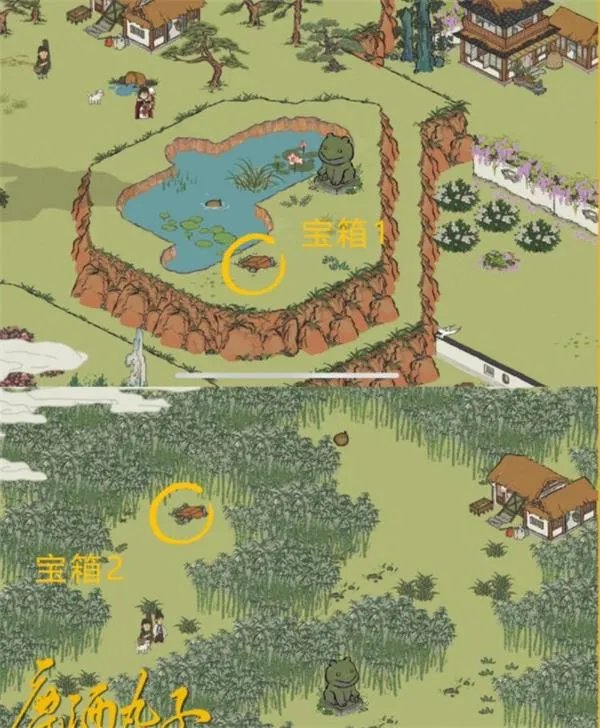 江南百景图限时探险宝箱位置攻略