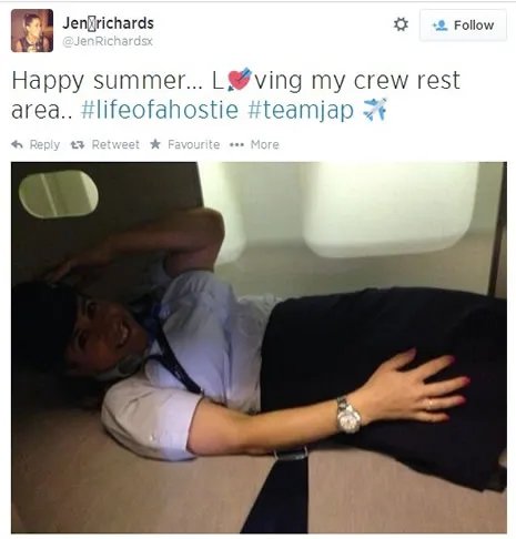 漂亮空姐竟都是在这里睡觉：休息空间示意图（图）