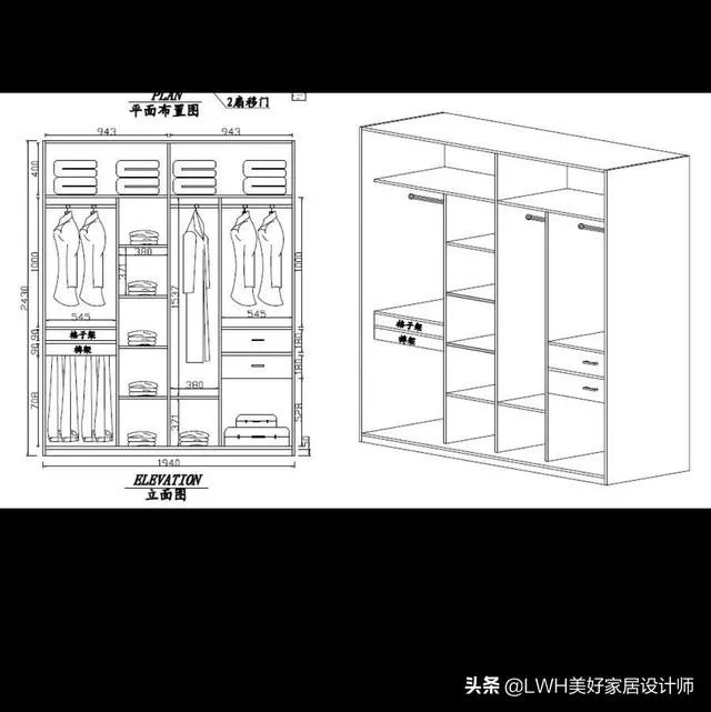 衣柜格局如何设计？