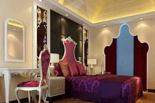 卧室床头背景墙效果图 装修必看