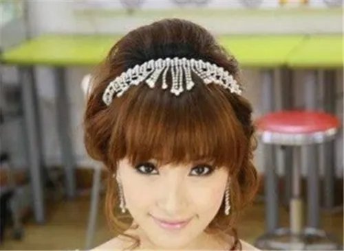 婚礼头发造型图片欣赏 好看的新娘发型推荐