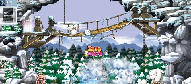 冒险岛驮狼雪人在哪打？