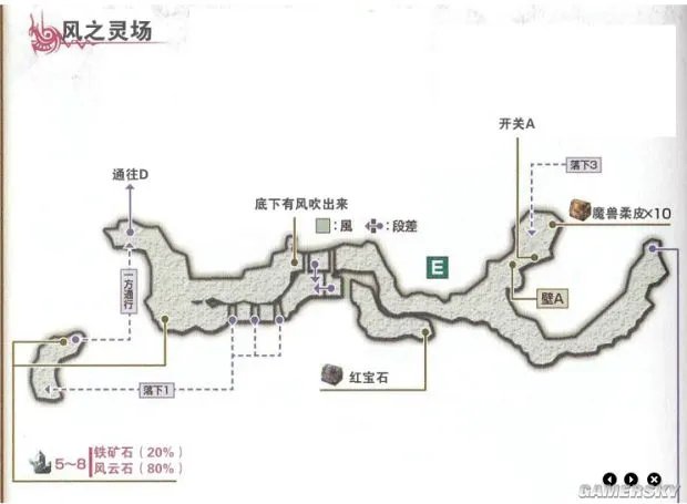 《伊苏7》全收集地图与流程攻略 武器道具入手方法及合成素材全解