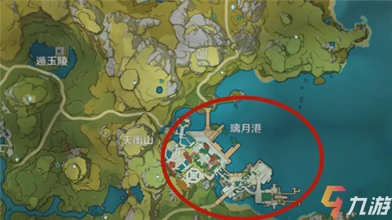 原神手游璃月港怎么去 进入璃月港地图方法