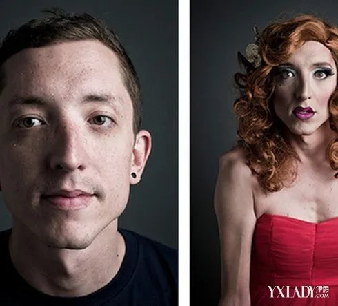 男生化妆前后对比照片曝光屌丝男也能逆袭成美女
