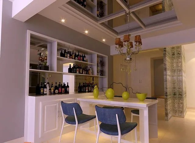 转角酒柜的价格 酒柜如何摆放