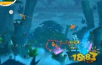 愤怒的小鸟2第39关图文攻略