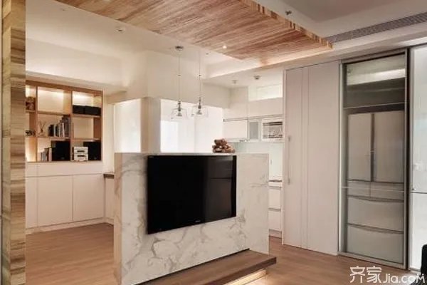 半隔断电视背景墙 各类风格电视背景墙隔断图片大全