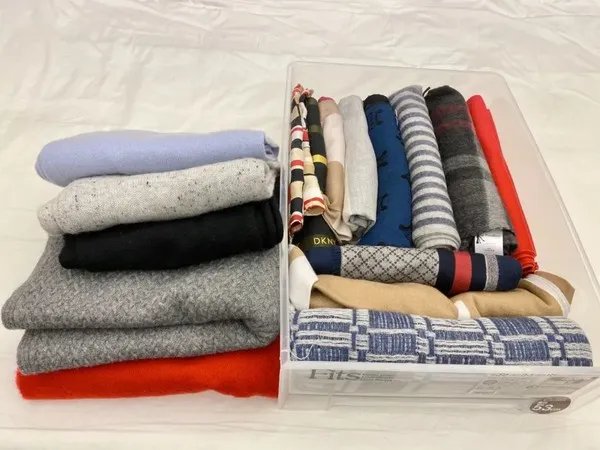 围巾的各种围法