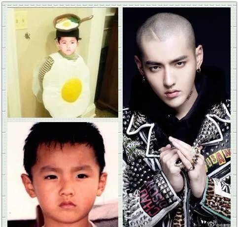 明星的童年照谁最可爱?
