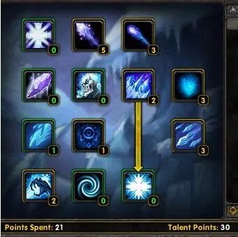 怀旧服法师升级天赋加点