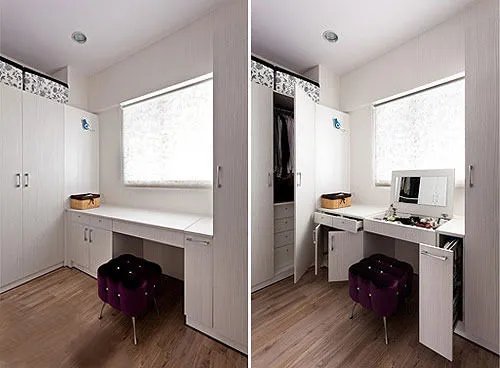 令人惊赞的美 时尚美女6万装70平高雅别致家