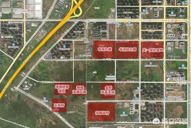 合肥滨湖周边几何楼盘，中海九樾，荣盛华府，金鹏，以及一些其？