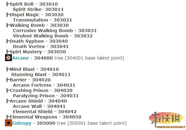 《龙腾世纪2》 控制台详细技能代码 可用于控制台秘籍和将来的TOOLSET编辑使用