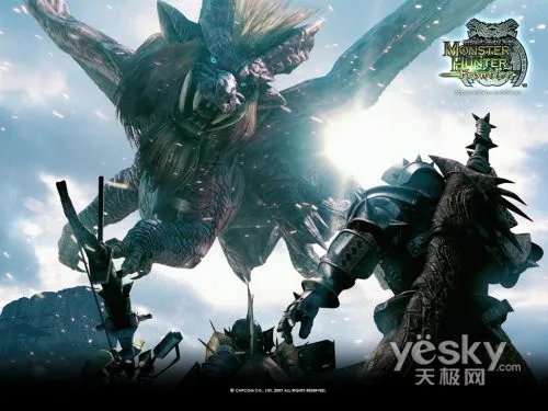 怪物猎人OL官网上线,台服年底开放