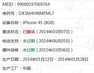 苹果4s a1387是什么版本的 电信的吗