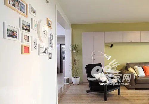 闲适美好家园 140平清新现代三房两厅