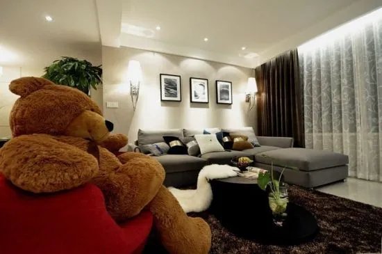 魔女游戏装修风格 宅居达人秀超萌3室2厅小美宅