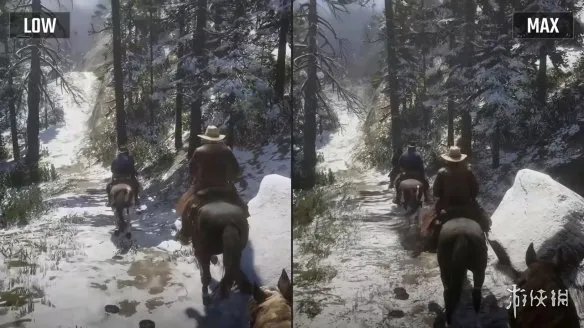 天壤之别！《荒野大镖客2》PC版最低/最高画质对比