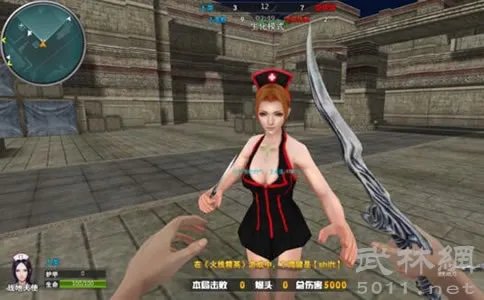 火线精英女角色透视图 穿越火线中的猎狐女王