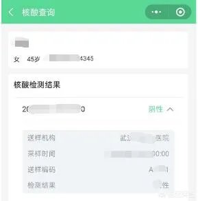 武汉新冠核酸检测结果查询方法？