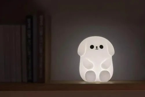 微信推出一款软萌气泡狗小夜灯：一拍即亮