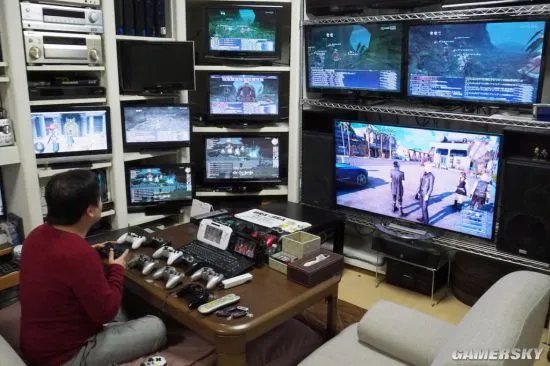 日本最强宅男为收藏游戏建了栋房子 打开像进入天堂