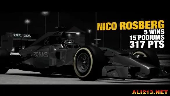 赛季收官之战！《F1 2014》阿布扎比Yas Marina赛道预告片放出