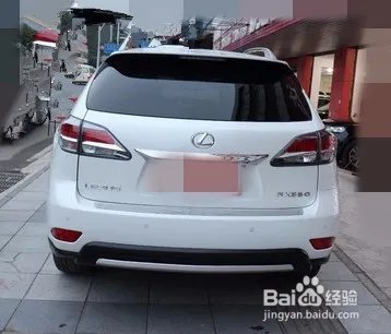 雷克萨斯RX350汽车改装排气管