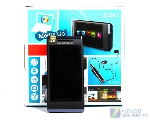 超长宽屏触摸滑盖 索尼爱立信Aino评测