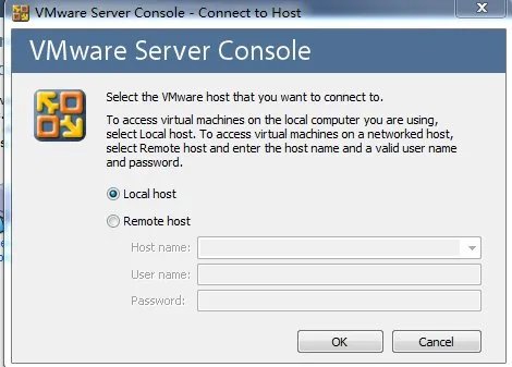 安装VMware GSX Server后,报Cannot connect to host 127.0.0.1: 由于目标计算机积极拒绝,无法连接