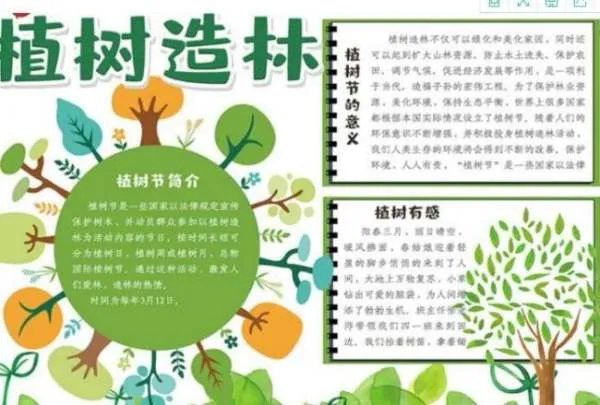 植树节手抄报的内容怎么写？